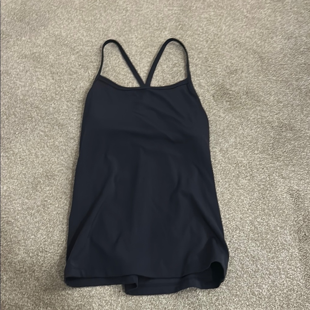 Navy athletic top offline by aerie